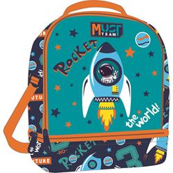 LUNCH BAG MUST TEAM 22X16X28CM ISOTHERMAL ROCKET THE WORLD