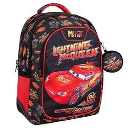 School Backpack Elementary Disney Cars Lightning Mcqueen Must Team 3 Cases