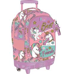 TROLLEY BAG MUST TEAM 34X20X44CM 3CASES UNICORN