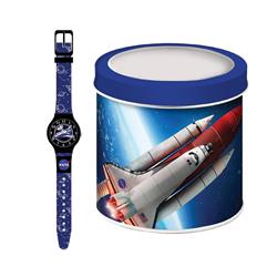 WATCH IN TIN BOX NASA