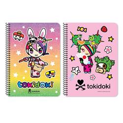 ΤΕΤΡΑΔΙO ΣΠΙΡΑΛ 17Χ25ΕΚ 2ΘΕΜ 60Φ TOKIDOKI 2ΣΧ