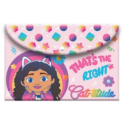FOLDER WITH BUTTON A4   GABBYS DOLLHOUSE