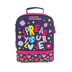 Lunch Bag Must Yummy Spread Your Love Isothermal