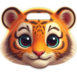 PAINTING BLOCK 40SH 28X28CM MUST TEAM TIGER