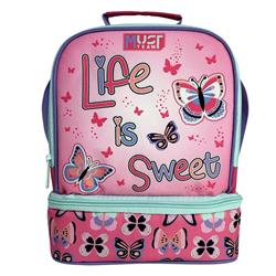 Lunch Bag Isothermal Must Team Yummy Life Is Sweet  2 Cases