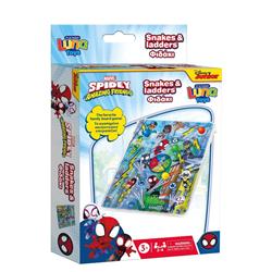 Board Game Snakes And Ladders Spidey And His Amazing Friends Luna Toys 14,5x4x20cm.