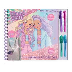 ΣΕΤ ΖΩΓΡΑΦΙΚΗΣ ΜΟΔΑΣ ΜΕ ΚΟΛΙΕ & ΑΥΤΟΚΟΛΛΗΤΑ 30 ΣΕΛΙΔΩΝ 27X26ΕΚ GLAMMY GLOSS