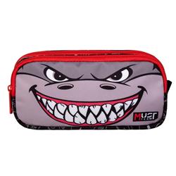 Σχολική Κασετίνα Βαρελάκι Must Team Shark 2 Θήκες