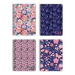 SPIRAL NOTEBOOKS 17X25CM 1SUBS 30SH MUST TEAM VIBES