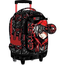 TROLLEY BAG MUST TEAM 34Χ20Χ44 3CASES GAMER