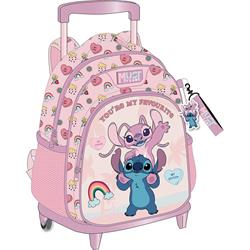 BACKPACK TROLLEY 27X10X31CM 2CASES SITCH & ANGEL YOU ARE MY FAVOURITE