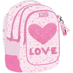 ΤΣΑΝΤΑ ΠΛΑΤΗΣ MUST TEAM 32Χ18Χ43ΕΚ 3ΘΗΚΕΣ CUTE LOVE