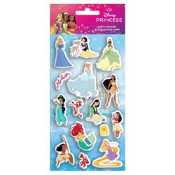 STICKERS PUFFY 10X22CM PRINCESS