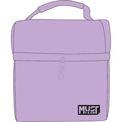 LUNCH BAG MUST TEAM 22X16X28CM ISOTHERMAL LIGHT PURPLE