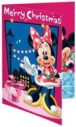 ΚΑΡΤΑ ΧΡΙΣΤΟΥΓΕΝΝΩΝ MINNIE 3ΣΧ