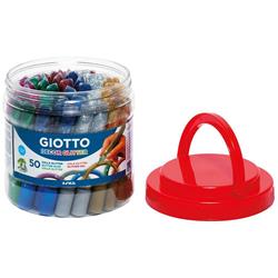 GIOTTO GLITTER GLUE 10,5 ml   Pot  50 pcs assorted