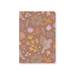 NOTEBOOK FLEXI MOCCA 14X20CM 96SH TESORO