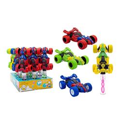 BUBBLE CAR 10X6X22.5CM 4COL LUNA