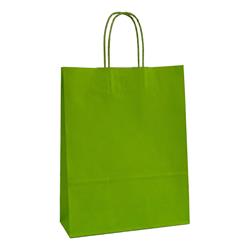KRAFT PAPER BAG 26*33*12cm LIGHT GREEN #23 25PCS