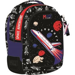 BACKPACK MUST TEAM 32X18X43CM 3CASES ROCKET