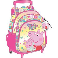ΤΣΑΝΤΑ ΤΡΟΛΛΕΥ ΝΗΠΙΟΥ 27Χ10Χ31ΕΚ 2ΘΗΚΕΣ PEPPA PIG 2