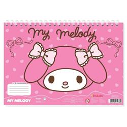 PAINTING BLOCK MY MELODY A4  30SH 2DES