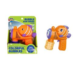 BUBBLE GUN CLOWNFISH 14X6X15CM LUNA