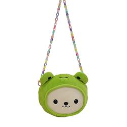 PLUSH SHOULDER BAG 20CM FROG SQUISHCUTIES LUNA