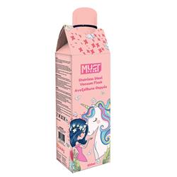 ΘΕΡΜΟΣ 500ML ΑΝΟΞΕΙΔΩΤΟ MUST TEAM CUTE UNICORN GIRL