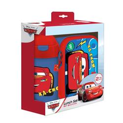 Σετ Φαγητού Disney Cars με Φαγητοδοχείο 800 ml - Παγούρι Πλαστικό 500 ml