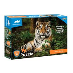 Παζλ 1000 Τμx. Τίγρης Animal Planet 73x48εκ. Luna Toys