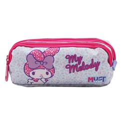 Σχολική Κασετίνα Βαρελάκι My Melody Must Team 2 Θήκες