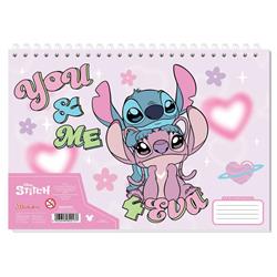 PAINTING BLOCK A4  30SH 2DES LILO & STITCH 2