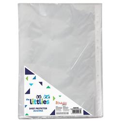 PUNCHED POCKET 4m 100PCS LUNA OFFICE