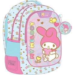 BACKPACK 32X18X43 3CASES MY MELODY LIGHT BLUE