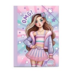 ELASTIC FOLDER 25X35CM MUST TEAM TEAM GIRL