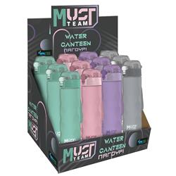 WATER CANTEEN 700ML PETG 7,1X25CM MUST TEAM 4 COLORS