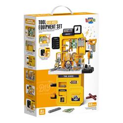 TABLE TOOL SET 68PCS 32X9X45CM WITH SOUND & LIGHT LUNA