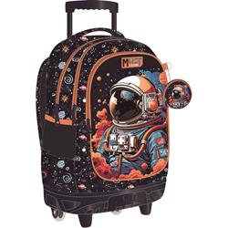 TROLLEY BAG MUST TEAM 34X20X44CM 3CASES ASTRONAUT