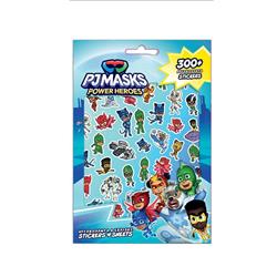 STICKERS 300PCS BLOCK 14,5X21,5CM PJ MASKS