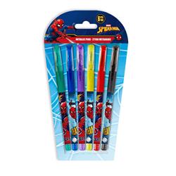 METAL PEN 6PCS SPIDERMAN