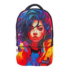 Backpack Must Art Pop Girl 1 Main Case