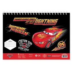 PAINTING BLOCK CARS 23X33 40SH  STICKERS-STENCIL-2 COLORING PG  2DESIGNS