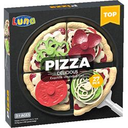 Pizza Set Luna Toys 22,4x4,4x22,4cm