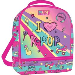 LUNCH BAG MUST TEAM 22Χ16Χ28 ISOTHERMAL I LOVE K-POP