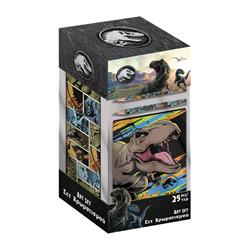 COLORING SET WITH PENCIL CASE 25PCS IN PP BOX JURASSIC