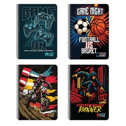 ΤΕΤΡΑΔΙΟ ΣΠΙΡΑΛ 17Χ25ΕΚ 1Θ 30Φ  MUST TEAM LIMITS