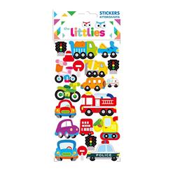 STICKERS 10X22CM VEHICLES THE LITTLIES