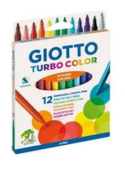 ΜΑΡΚΑΔΟPΟΙ 12ΤΕΜ TURBO COLOR BLISTER GIOTTO