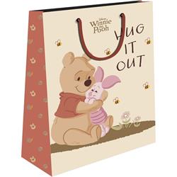 PAPER GIFT BAG 26X32X12CM WINNIE